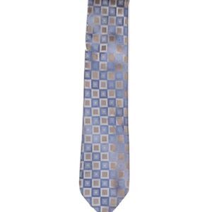 Calvin Klein blue tan tie